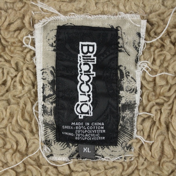 BILLABONG SKULL ZIP UP HOODIE - Picture 5 of 5